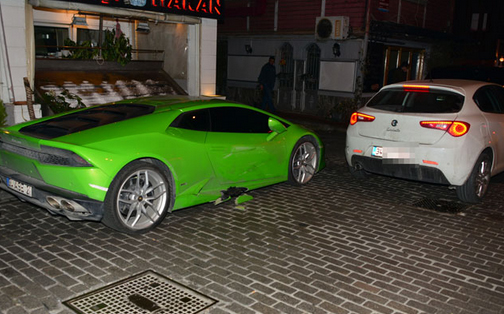 Asena Erkin'n 1.8 Milyon TL'lik arabası eridi